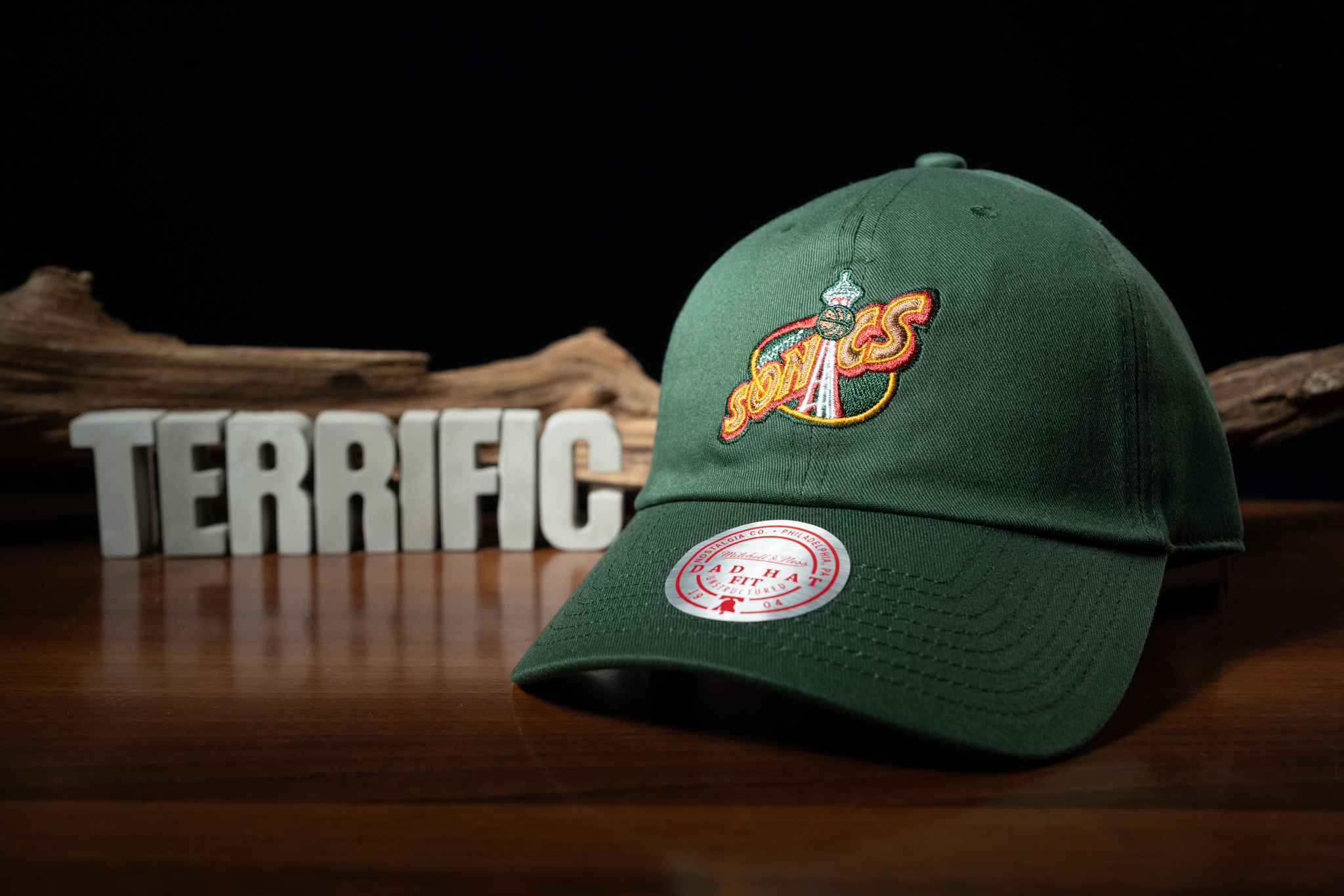 NBA Seattle SuperSonics 西雅圖超音速 綠色 老帽 M&N 可調式 全新