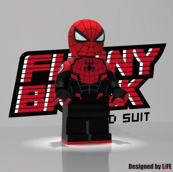 【Funny Brick】蜘蛛俠