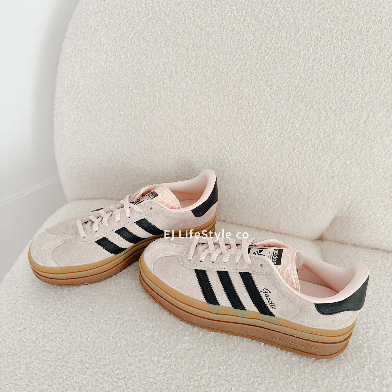 ADIDAS GAZELLE BOLD 厚底 裸粉 橘粉 黑 焦糖底 灰粉 IE0428 櫻花粉 IE0429 女鞋 / 現貨