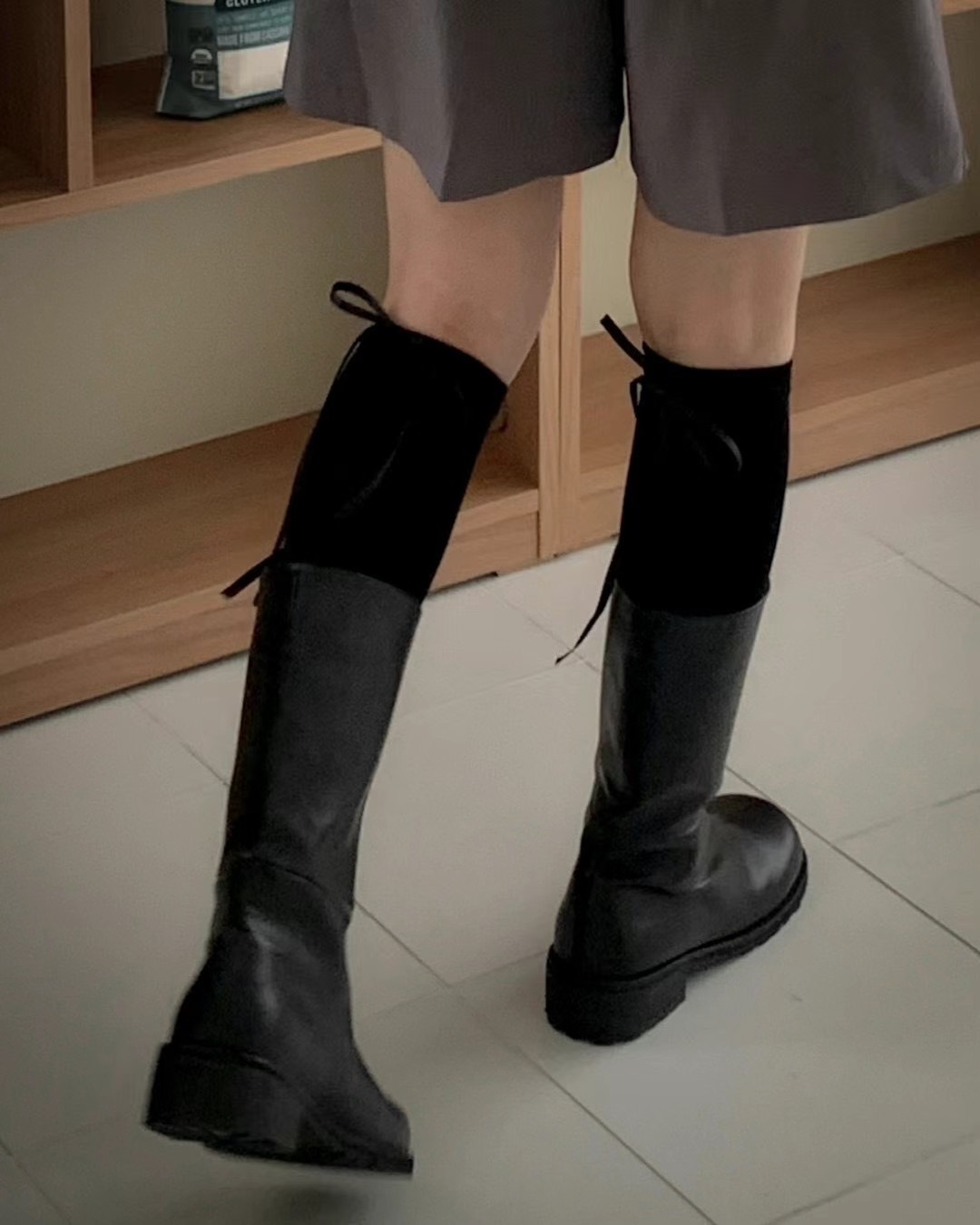 ღღ蝴蝶結୨୧長襪