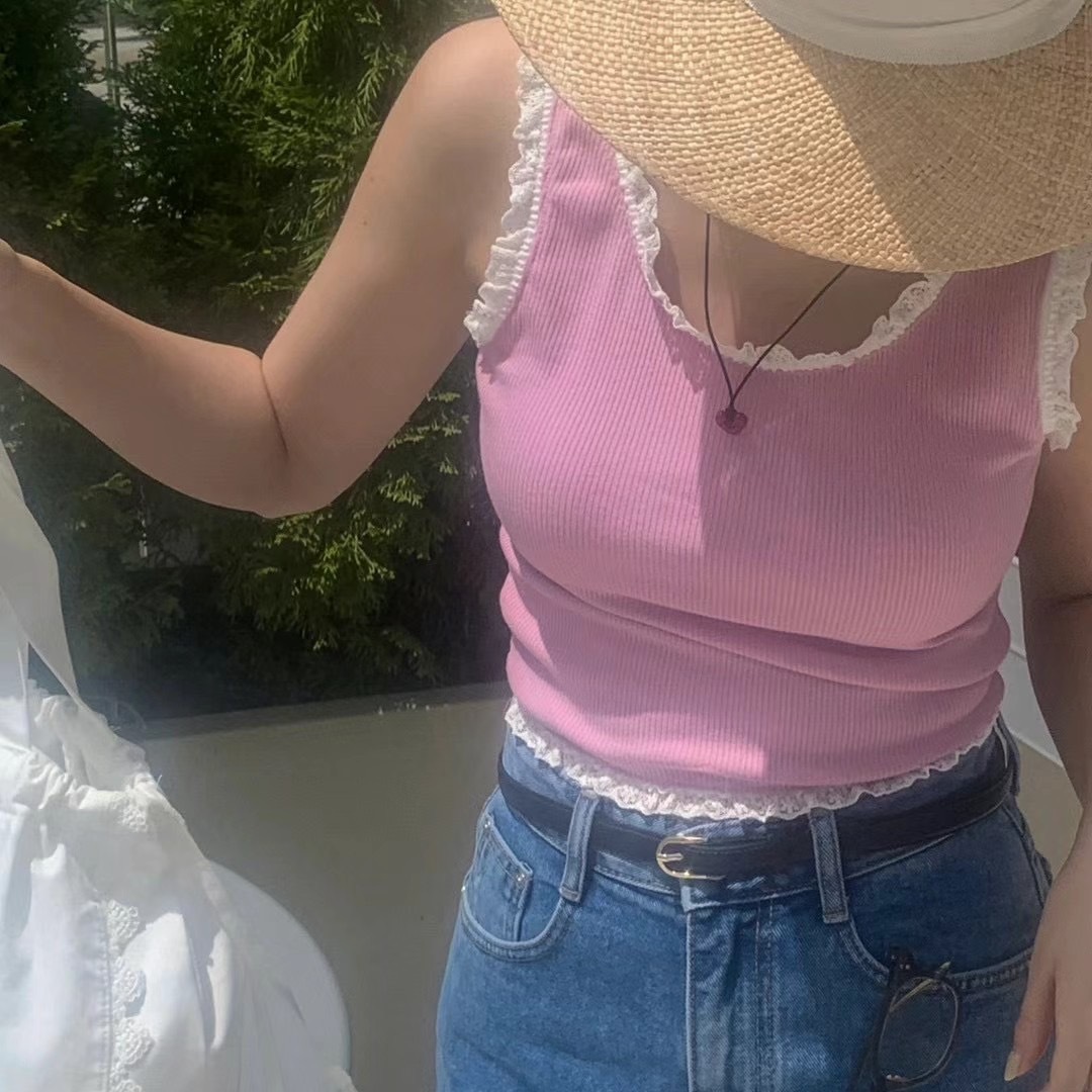 Spring Angel 蕾絲百搭背心