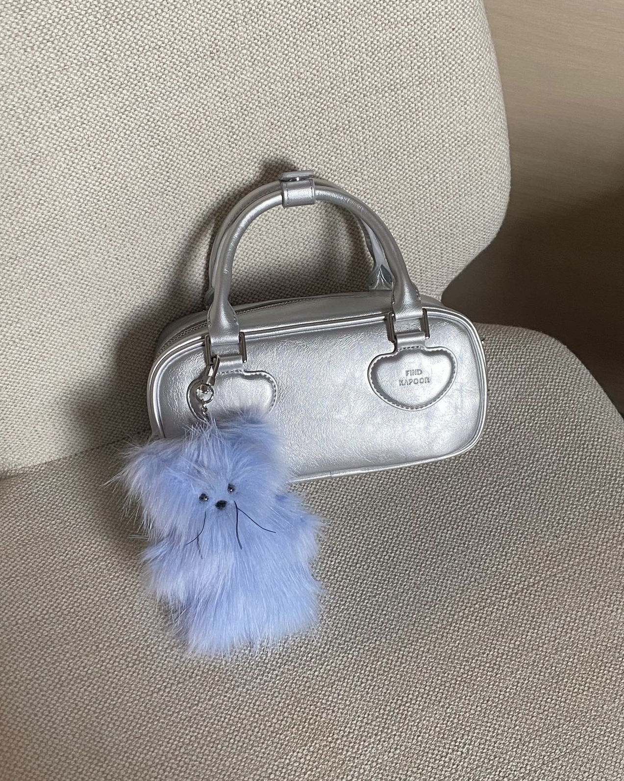 【現貨】FIND KAPOOR HEART BLOCK BAG 22 愛心積木包 藍色 HEART