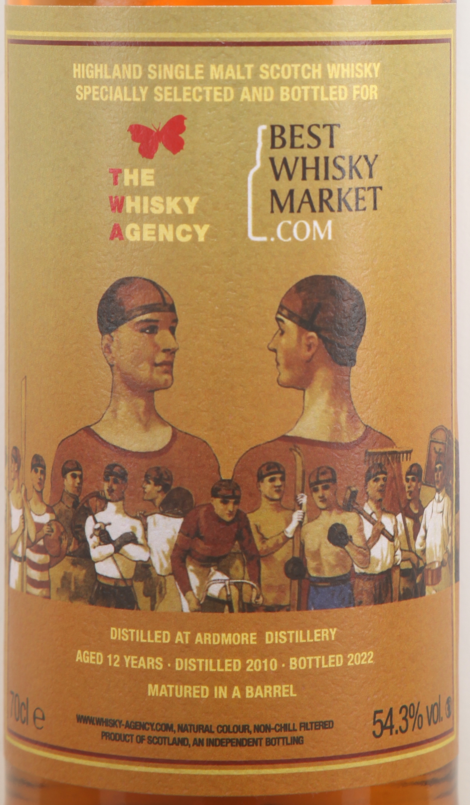 【再入荷】 54.3% 12Yo 2010 Ardmore The Best Barrel x Agency Whisky ウイスキー