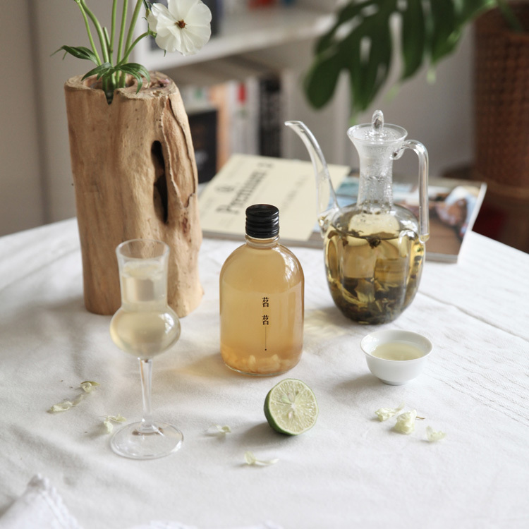 茗茗康普茶香檳｜零碳青心檸檬