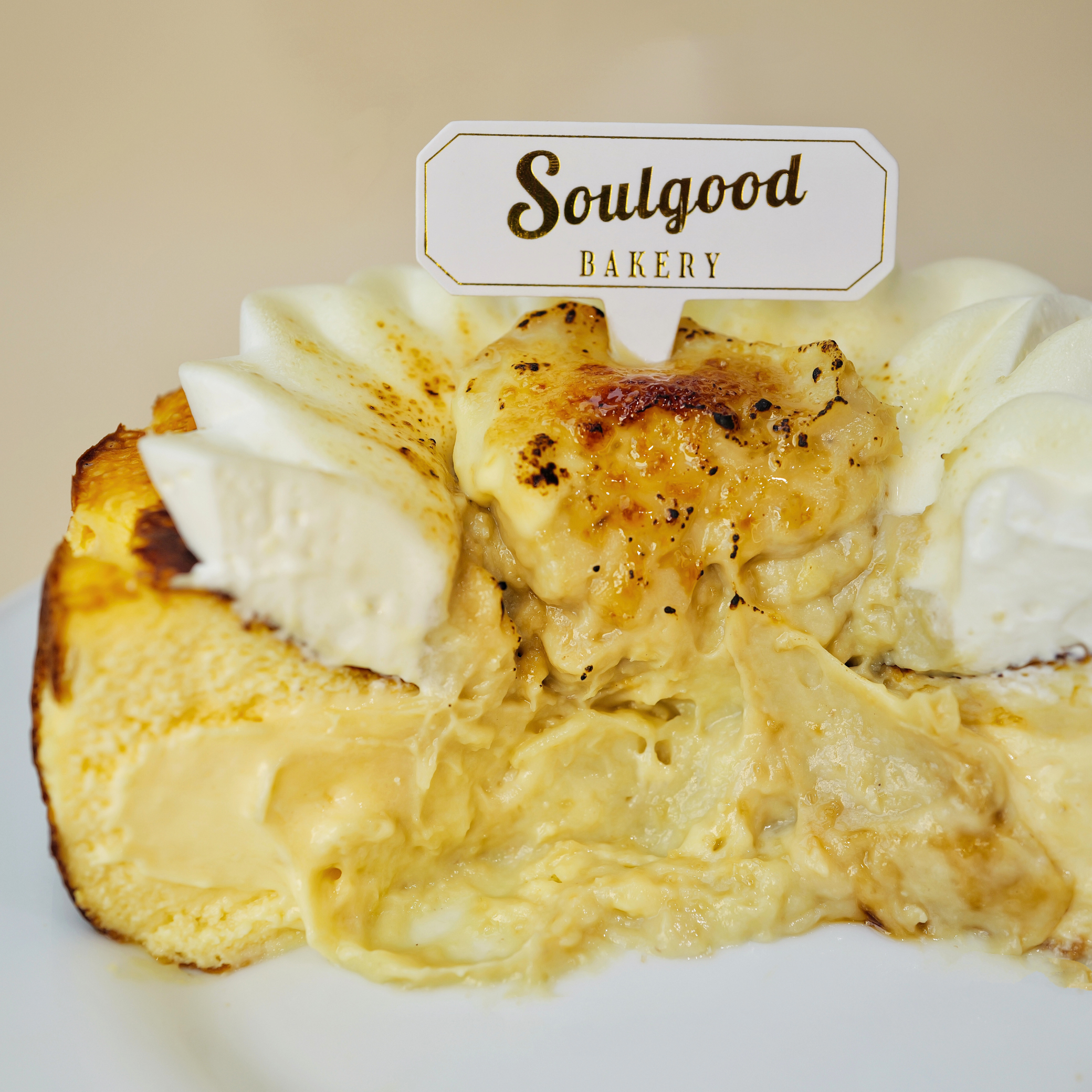 Deluxe Musang King Durian Basque Burnt Cheesecake