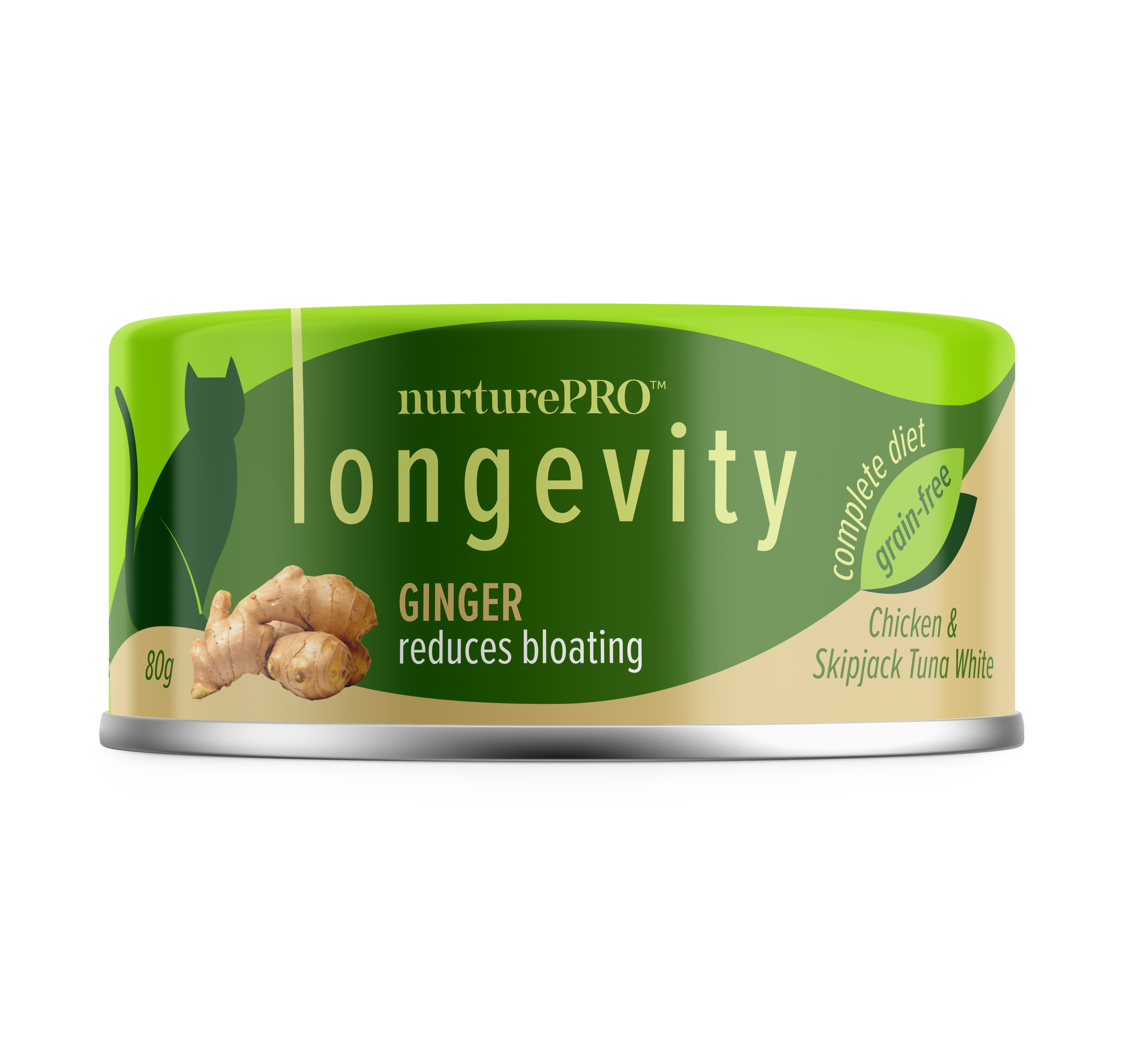 Nurture Pro 生薑健胃主食罐 (Ginger) 80G [ Exp : 15.02.2026 ]