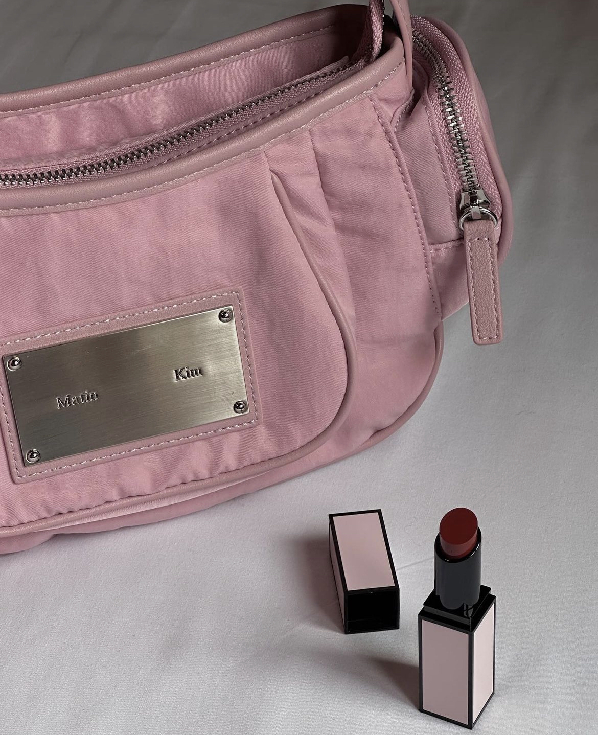 ●MATIN KIM●MADELEINE ROUND BAG IN PINK MUSINSA | MATIN KIM MADELEINE ROUND BAG IN PINK
