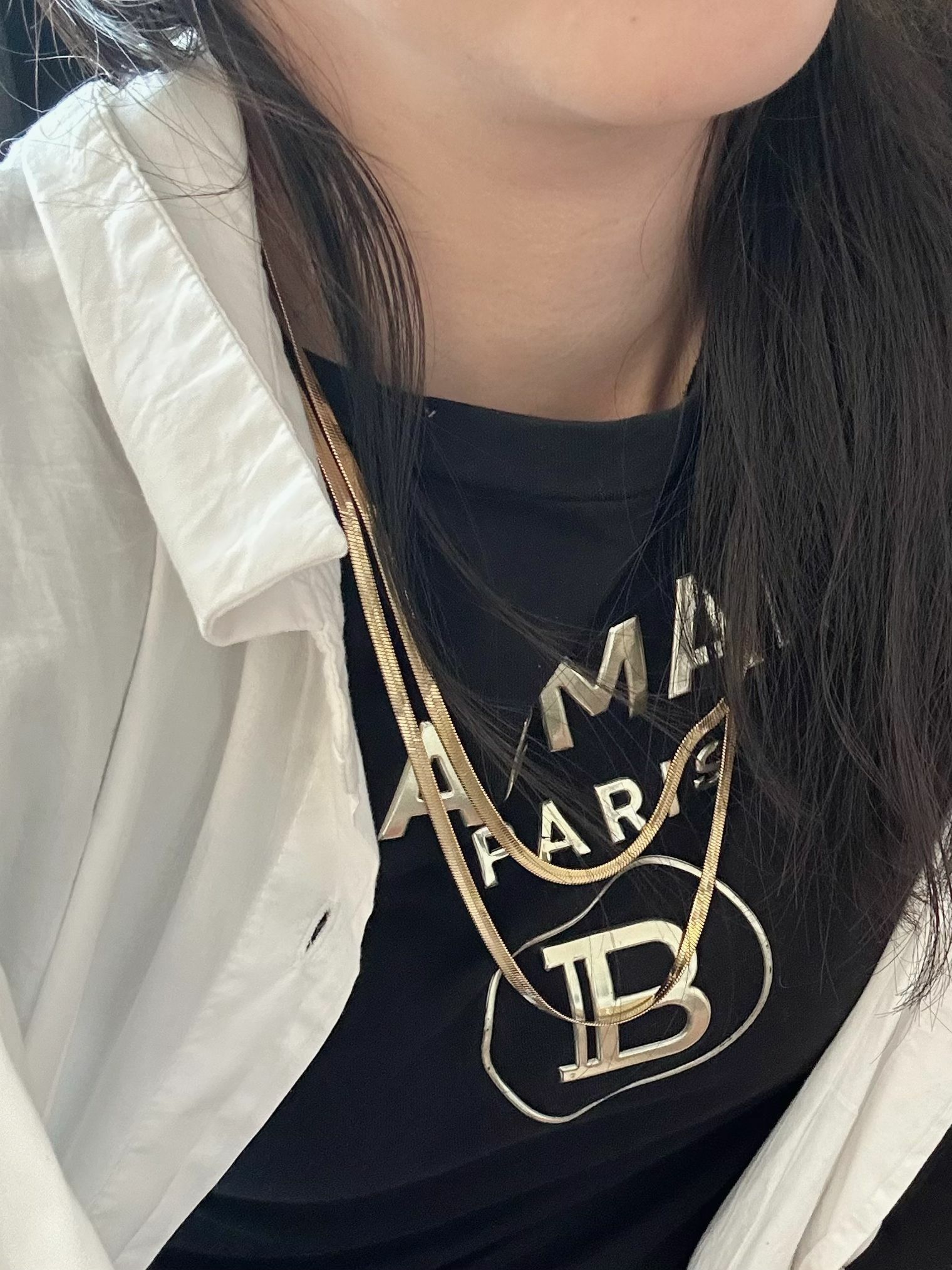 TH11 泰銀長蛇鏈（金色）  可以打兩個圈🔸全部買五送一