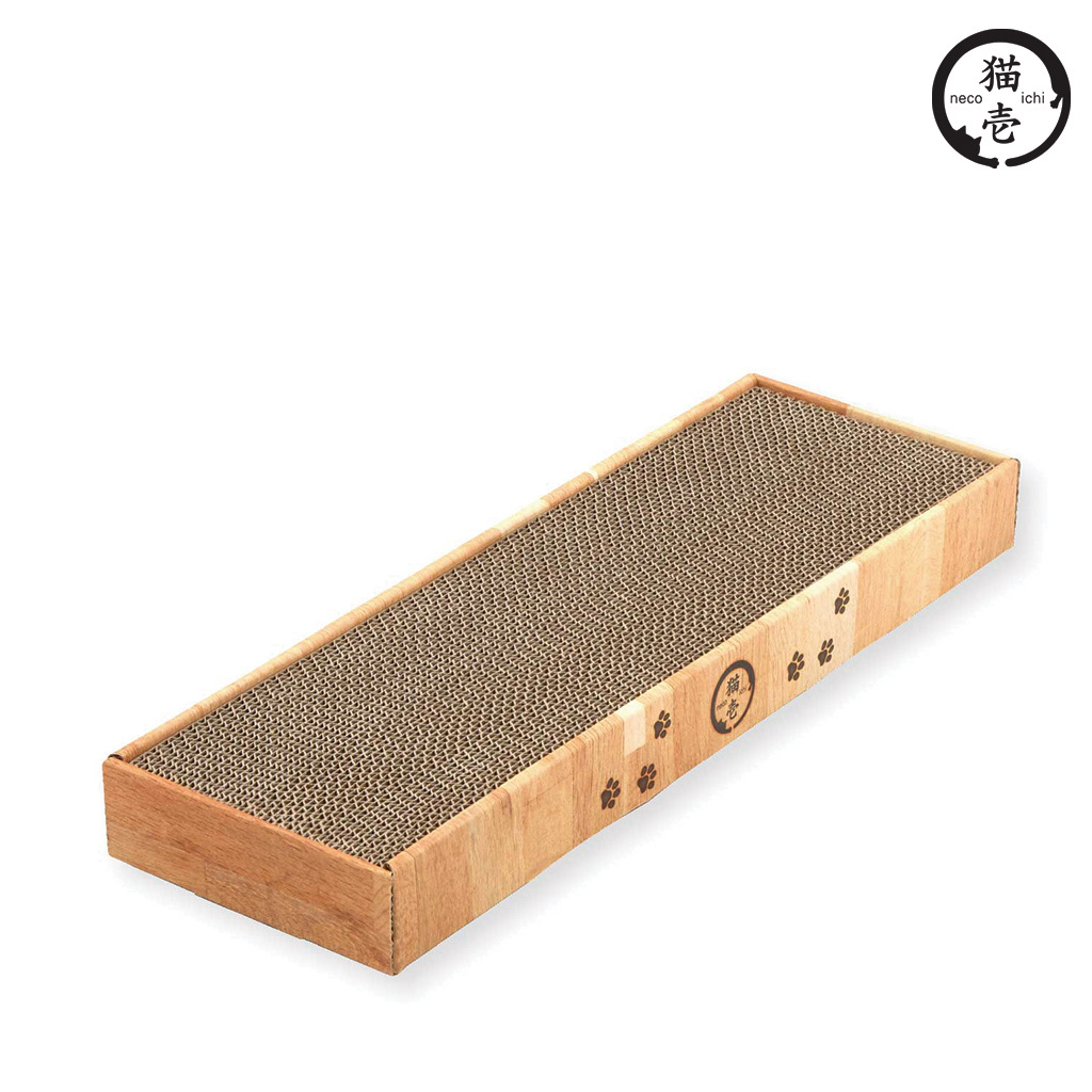 貓壹 抓抓床 細細板 木紋
