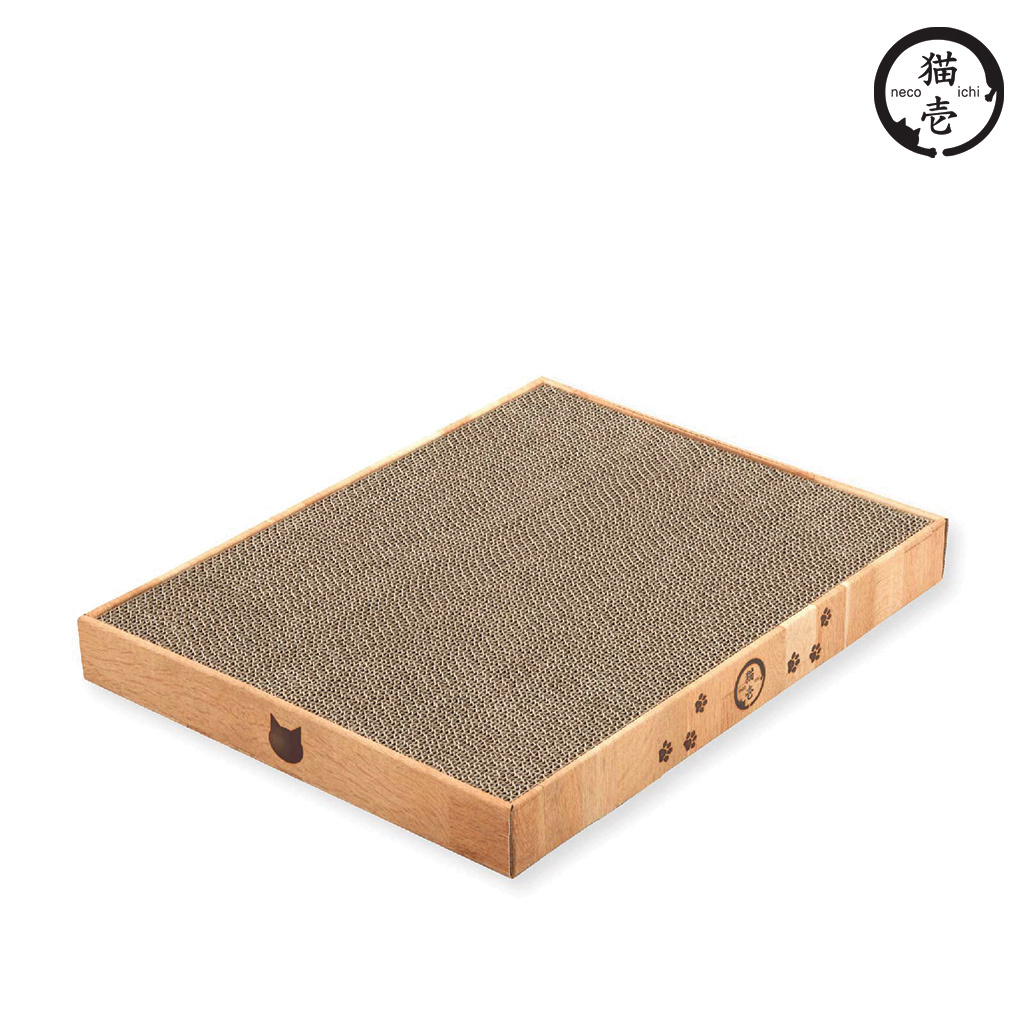 貓壹 抓抓床 寬寬板 木紋