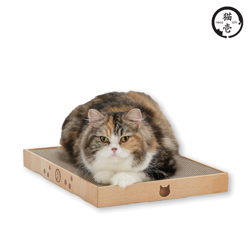 貓壹 抓抓床 寬寬板 木紋