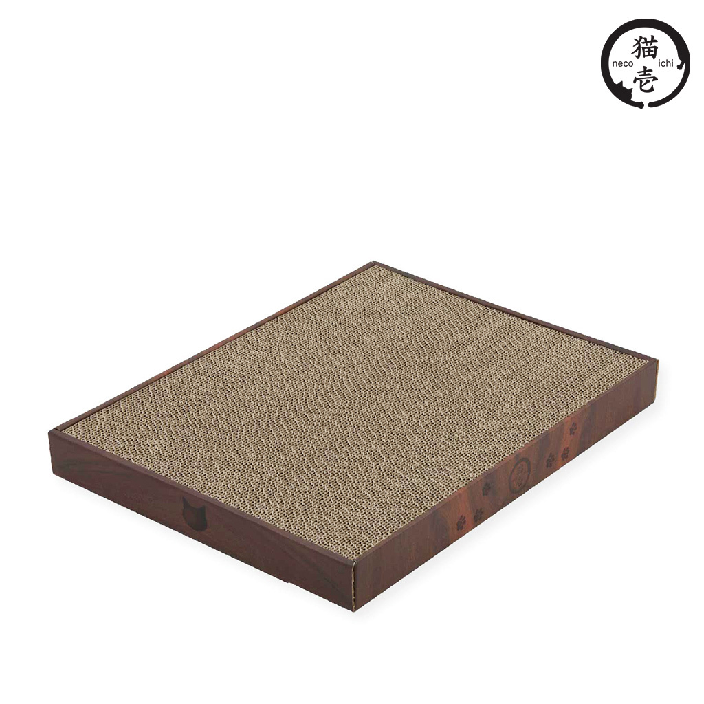 貓壹 抓抓床 寬寬板 櫻桃木紋