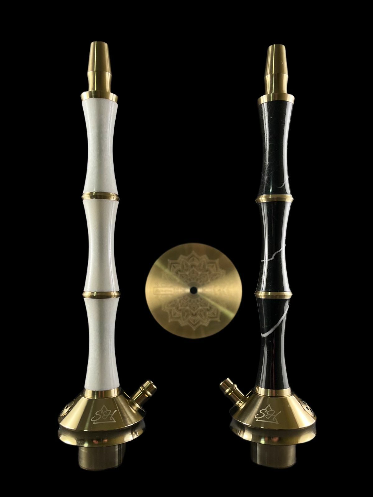 Special Hookah Triple - Black Opium - Gold