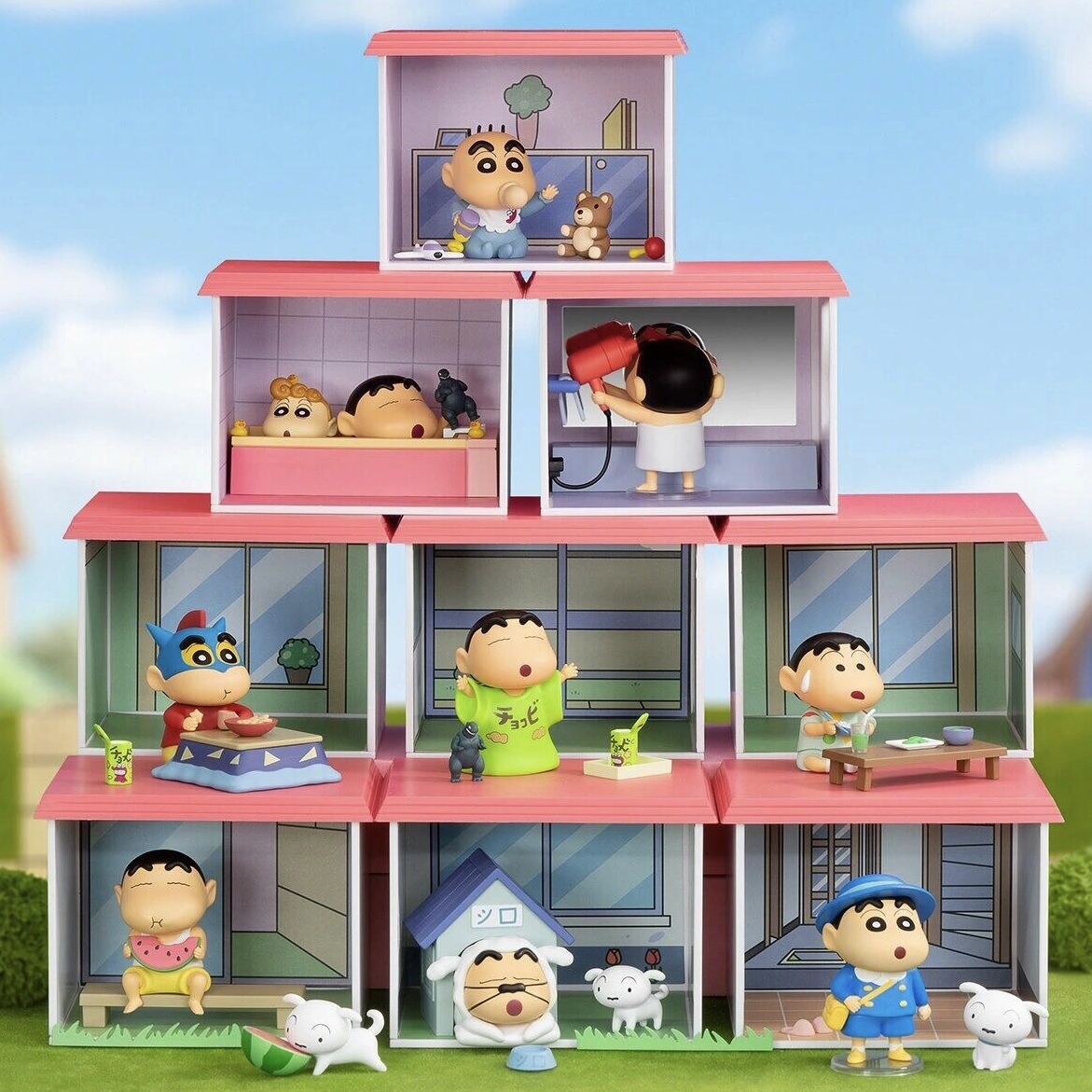 蠟筆小新 野原新之助 小白 小葵 春日部系列 盲盒 / 預購