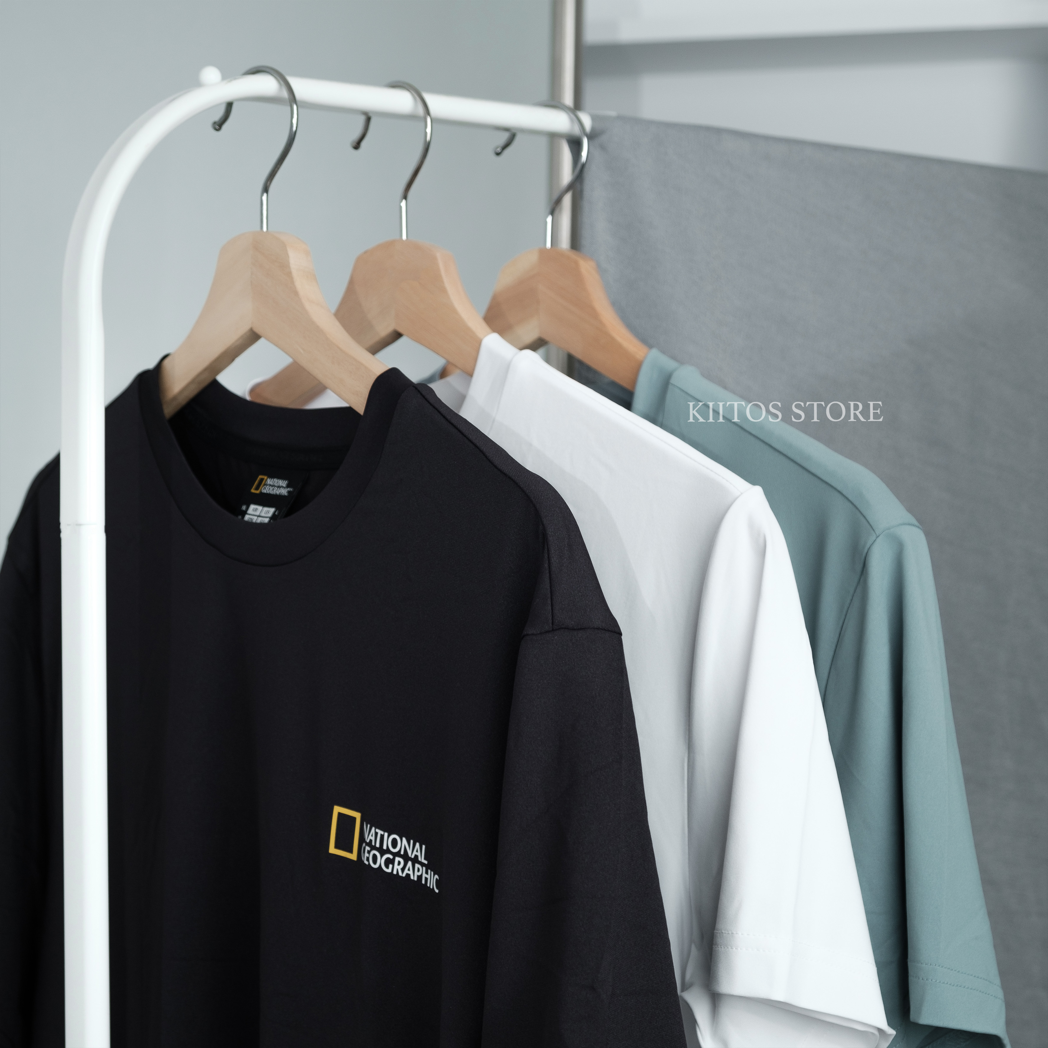 【預購】韓國代購 National Geographic 國家地理 Uni Mace 2Pack 機能 T-Shirt + 贈小包