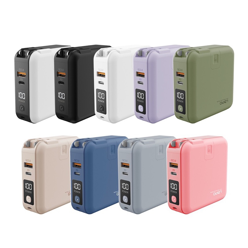 【LAPO】多功能無線充行動電源 二代(WT-03CM) 快充磁吸自帶線 行動電源 多合一全方位 萬能充 LAPO二代