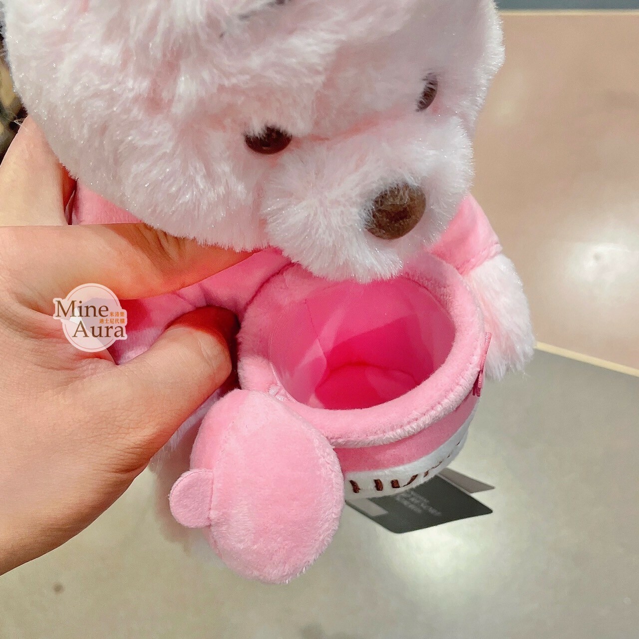 (現貨) 春花爛漫系列 櫻花粉 小熊維尼 Winnie the Pooh S號 娃娃 玩偶 -香港迪士尼樂園