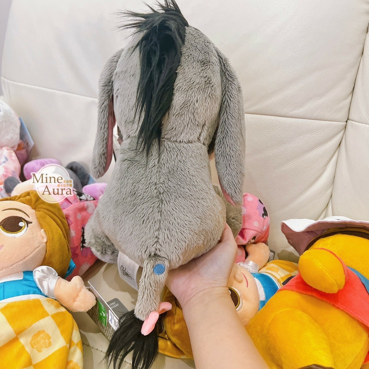 Q版 大腳丫系列 屹耳 Eeyore 娃娃 玩偶 小熊維尼 Winnie the Pooh -上海迪士尼樂園