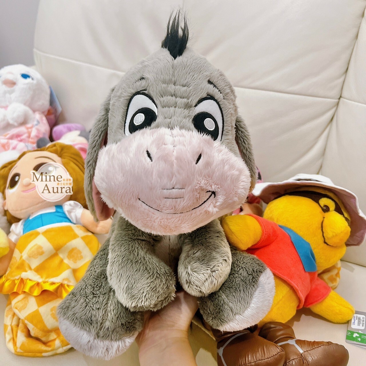 Q版 大腳丫系列 屹耳 Eeyore 娃娃 玩偶 小熊維尼 Winnie the Pooh -上海迪士尼樂園