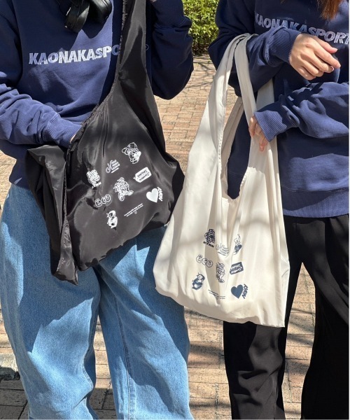 kaoyorinakami / kaonaka eco bag