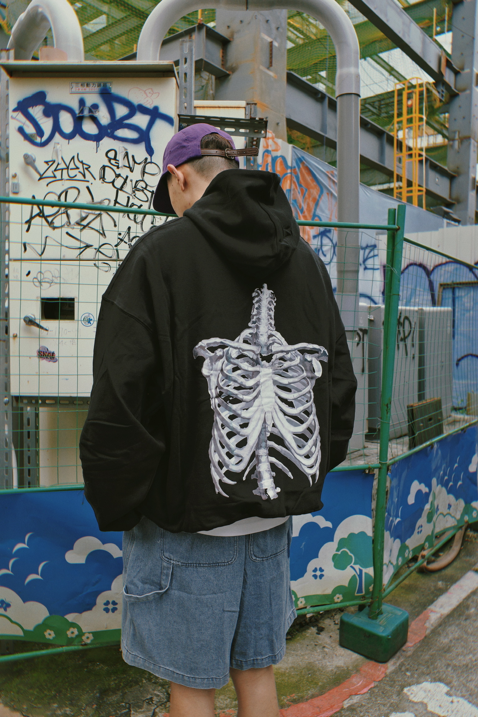 <快速出貨>WBI 世界搜查局 地下企業家 帽踢 灰/黑