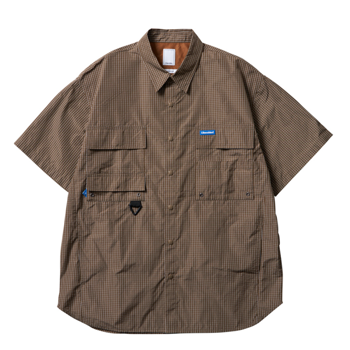 日本 Liberaiders / GRID CLOTH S/S SHIRT