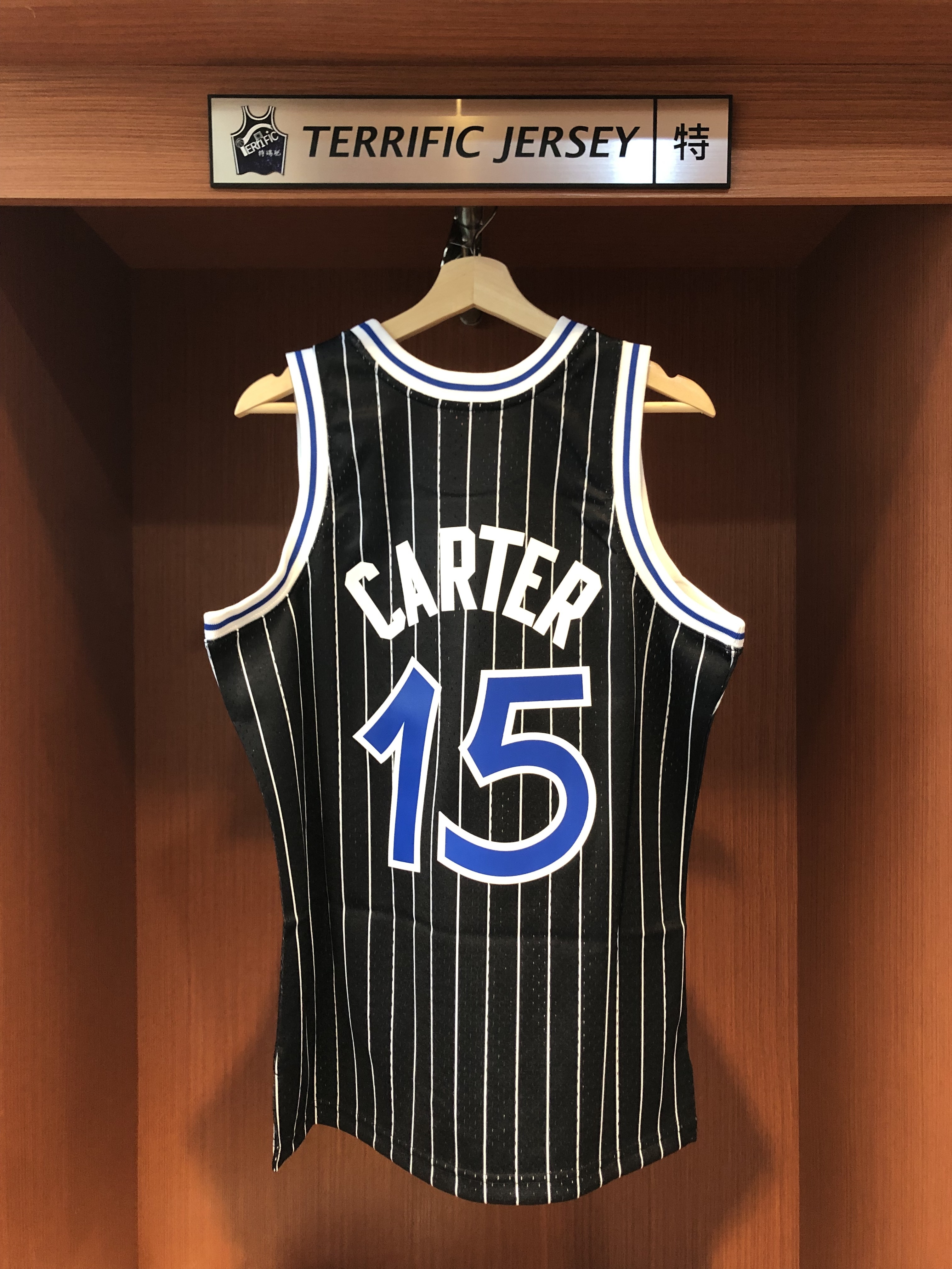 NBA球衣 Vince Carter 奧蘭多魔術 黑條紋 09-10黑 M&N Swingman G2 球迷版 熱轉印 全新