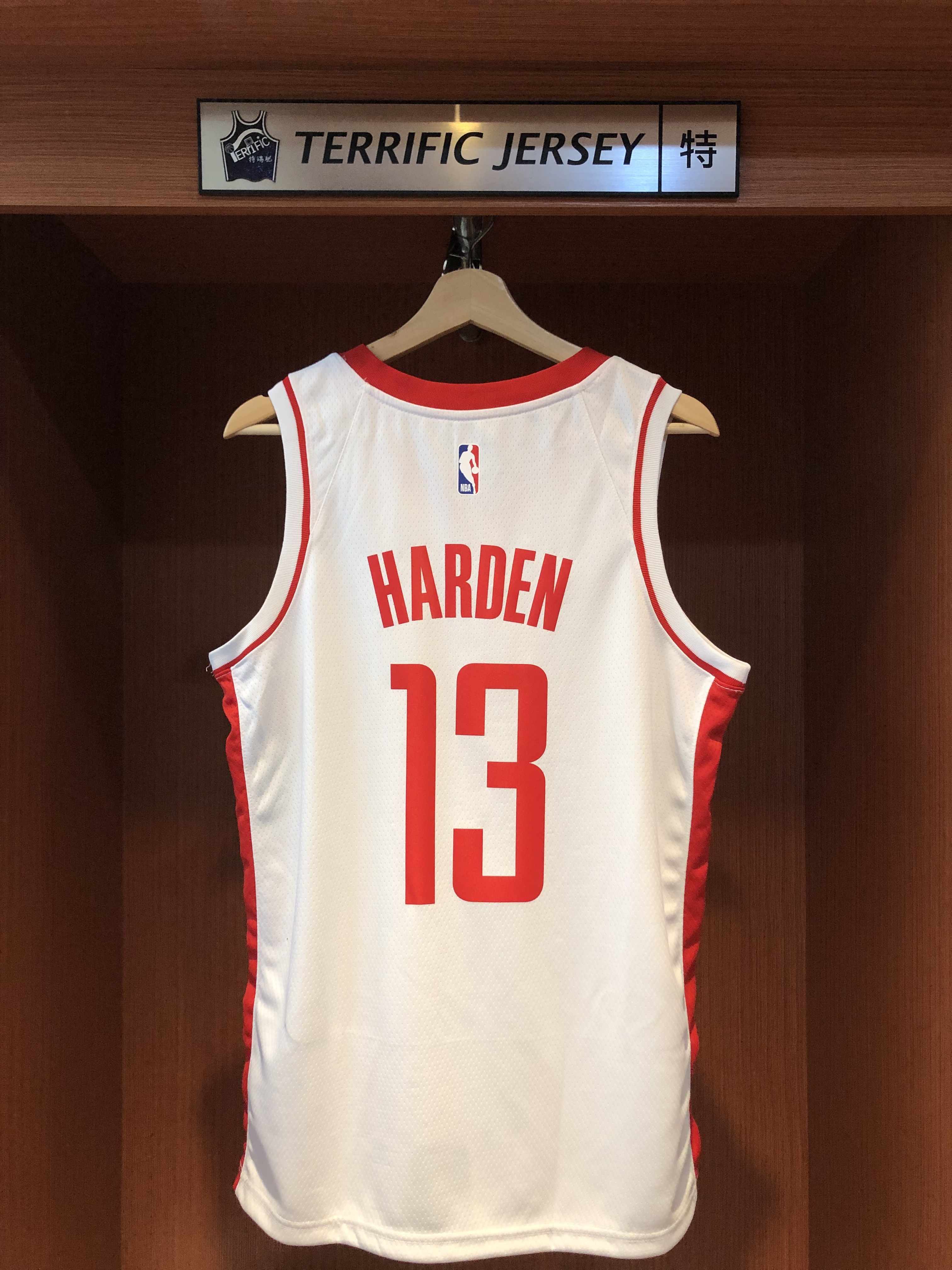 NBA球衣 James Harden 休士頓火箭白 Association Nike Swingman 球迷版 熱轉印 全新