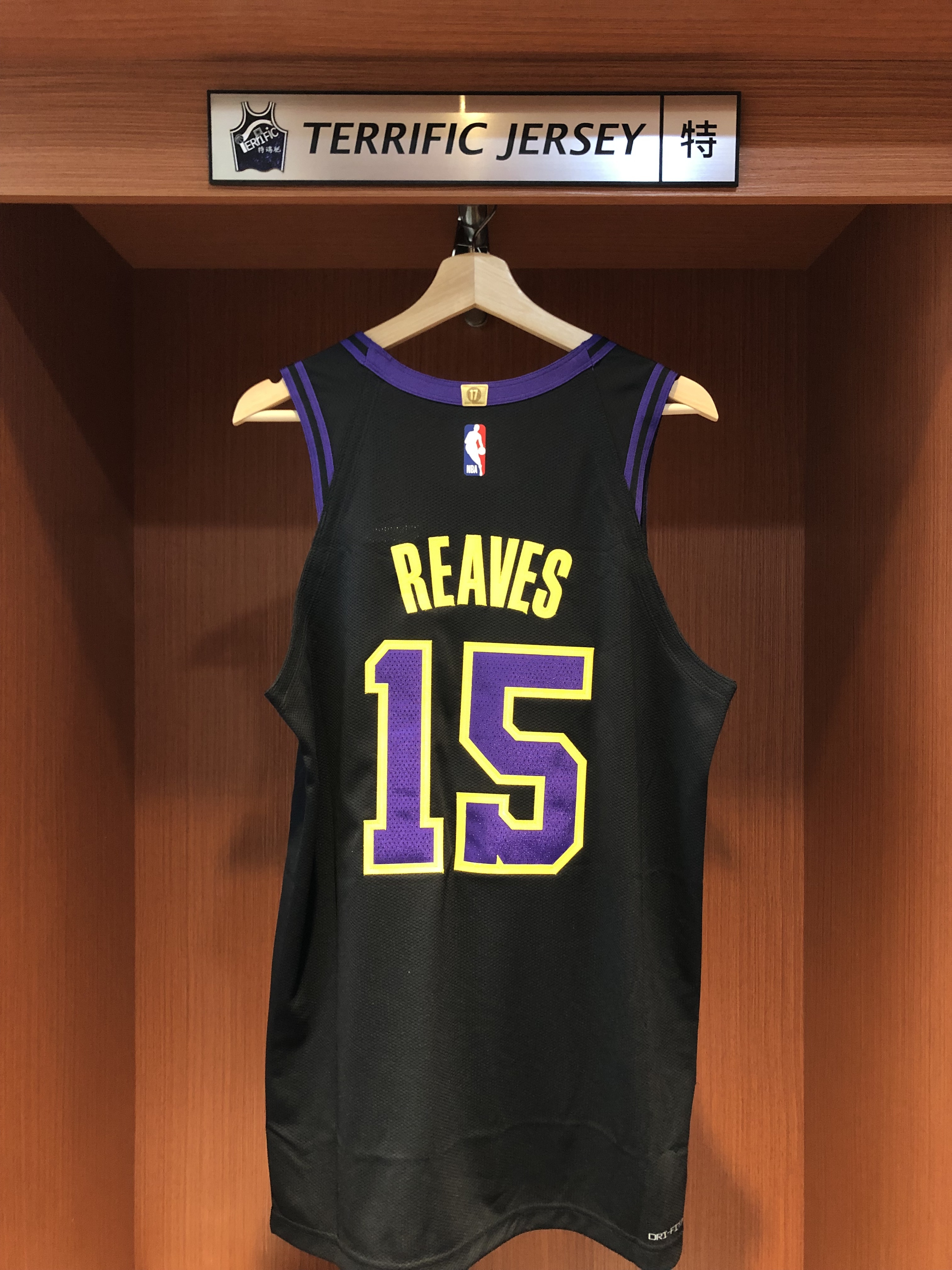 NBA球衣 Austin Reaves 洛杉磯湖人城市 City Nike Authentic 球員版 電繡 全新