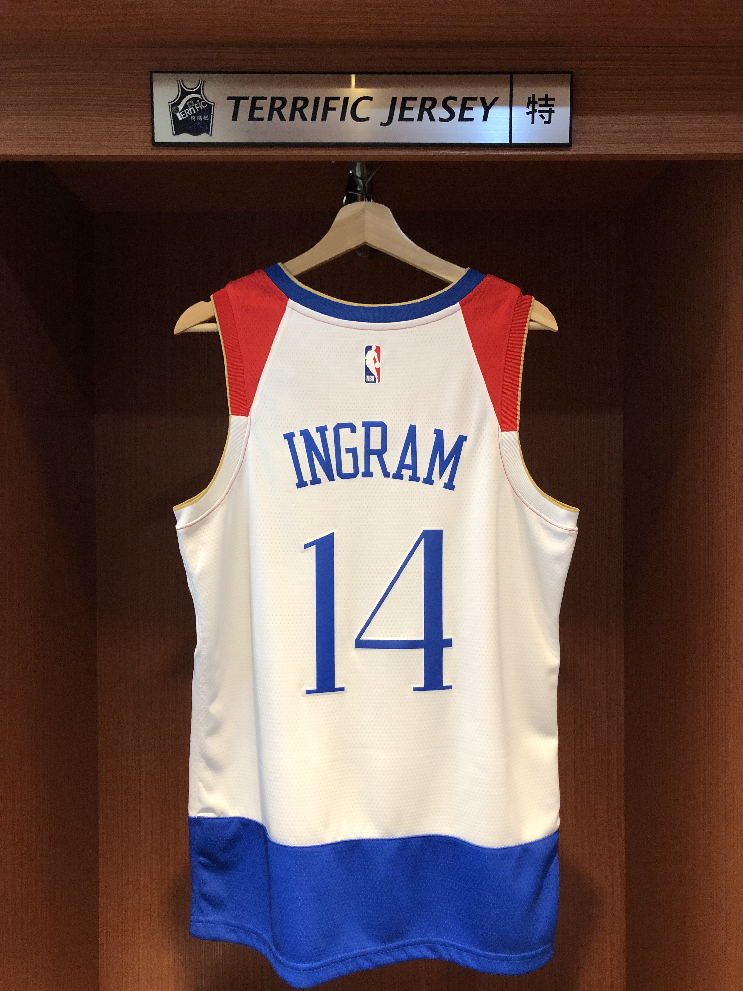 NBA球衣 Brondon Ingram 紐澳良鵜鶘城市 City Nike Swingman 球迷版 熱轉印 全新
