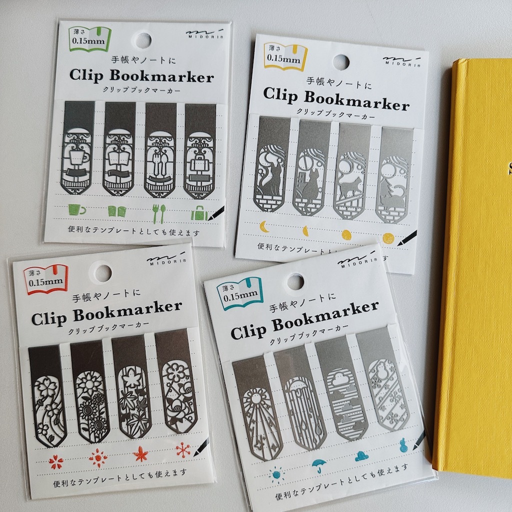 花窗設計書籤夾 圖形尺｜日本MIDORI