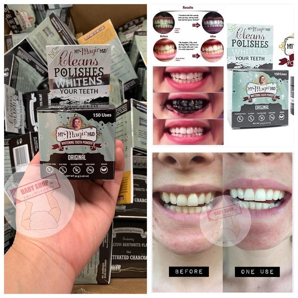 【預購】My Magic Mud F032612 魔法美白洗牙粉