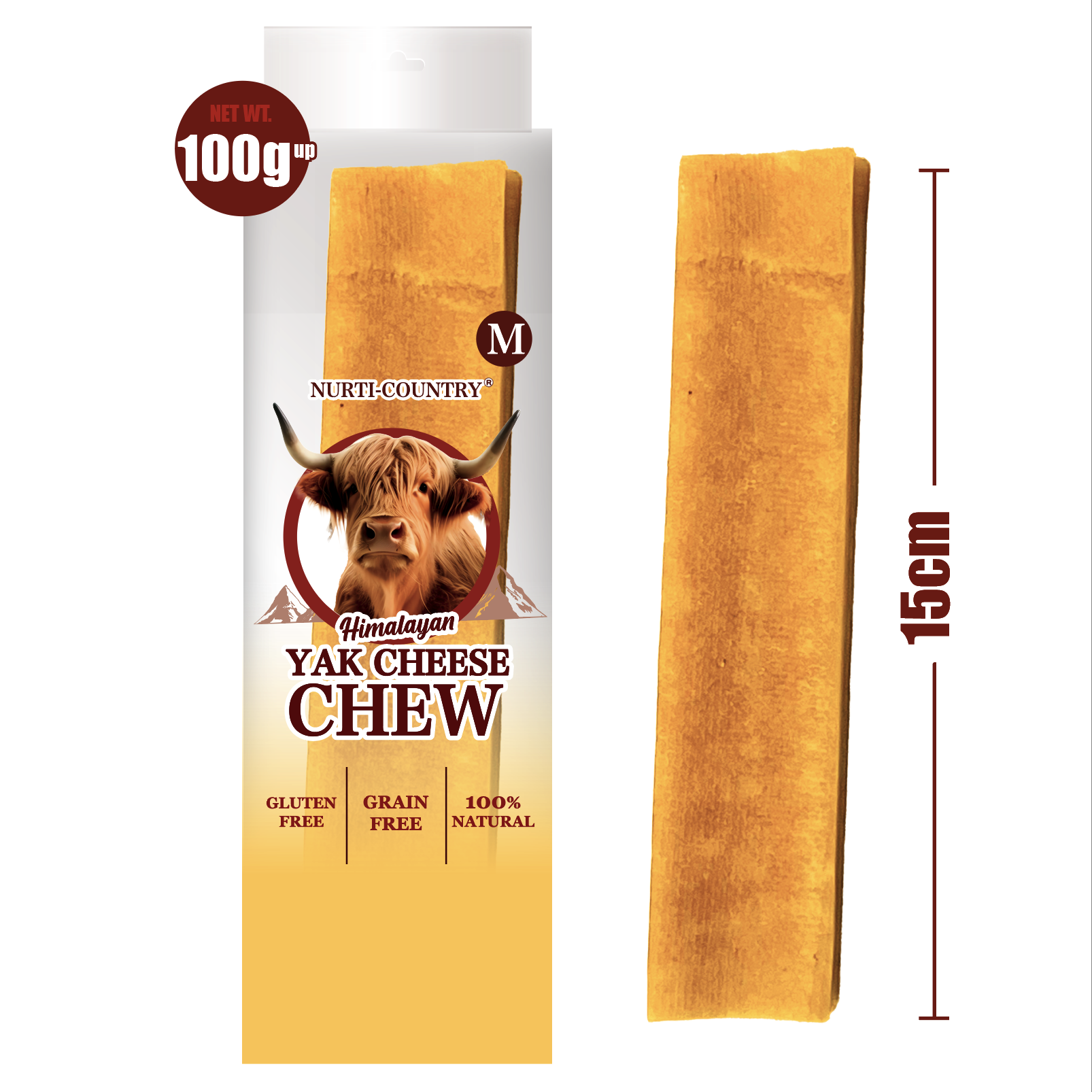 喜馬拉雅山犛牛芝士潔齒骨(M)(NCY-4323)