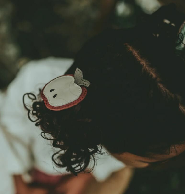 DONSJE 蘋果皮革髮圈 Nanoe Fruit Hair Tie - Apple