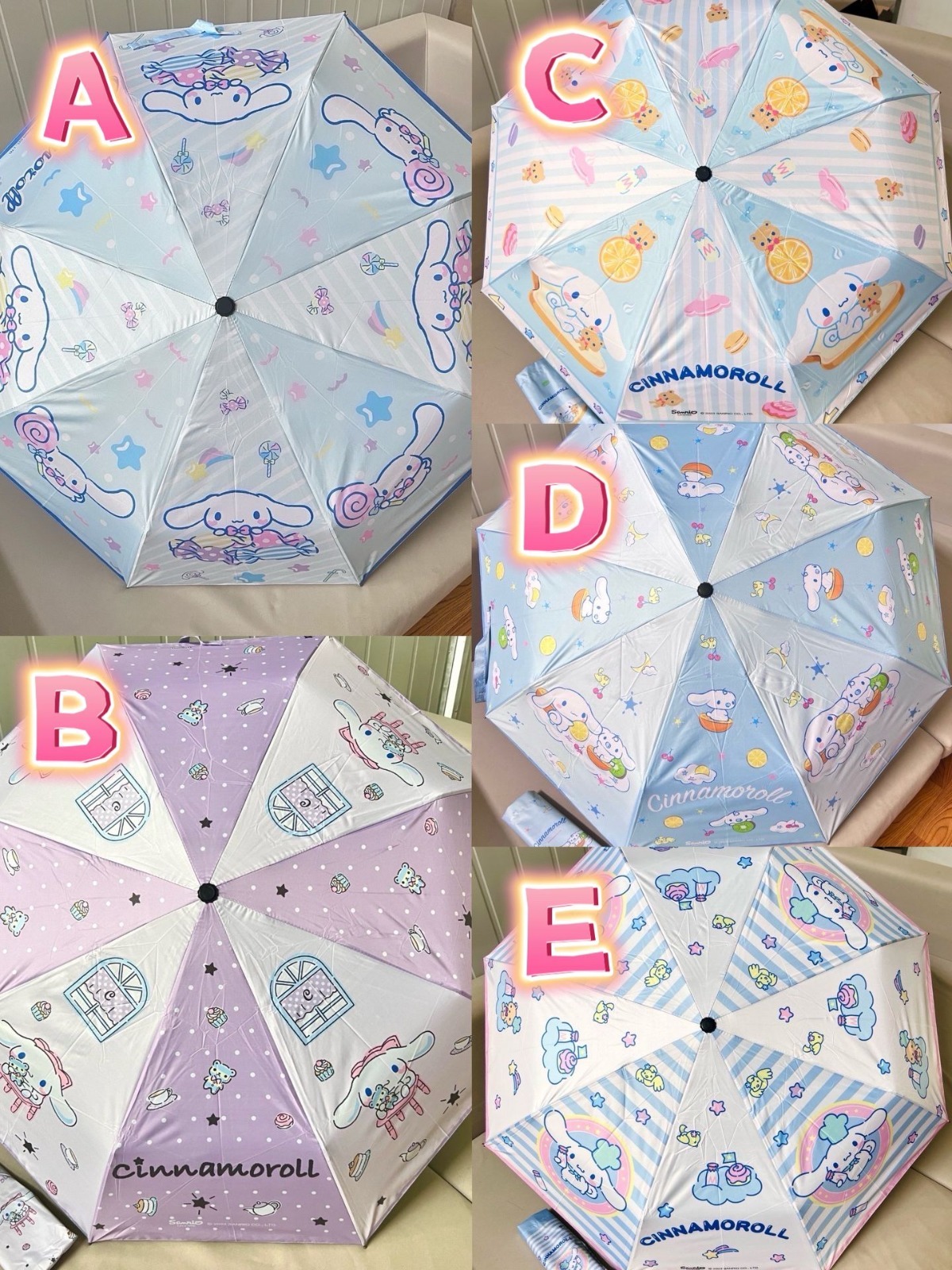 泰國直送Sanrio​卡通縮骨雨遮 多款