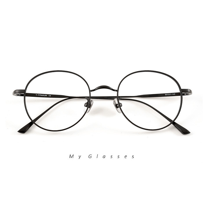 T137純鈦經典圓框眼鏡