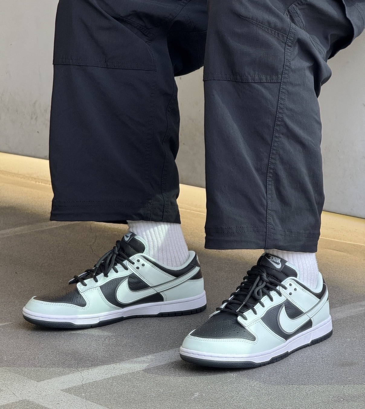 NIKE DUNK LOW RETRO PRM 男鞋 黑薄荷綠 黑綠