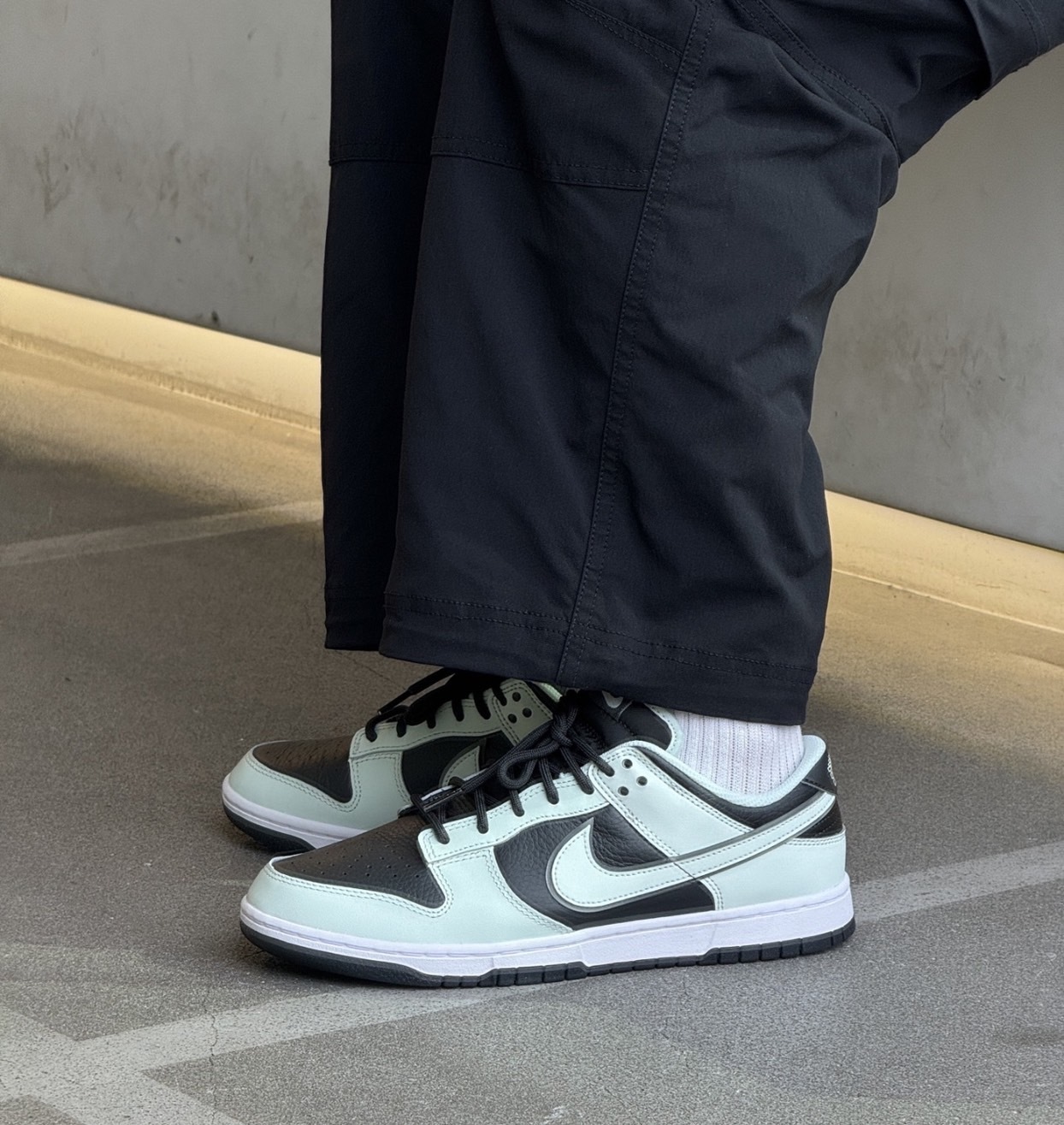 NIKE DUNK LOW RETRO PRM 男鞋 黑薄荷綠 黑綠