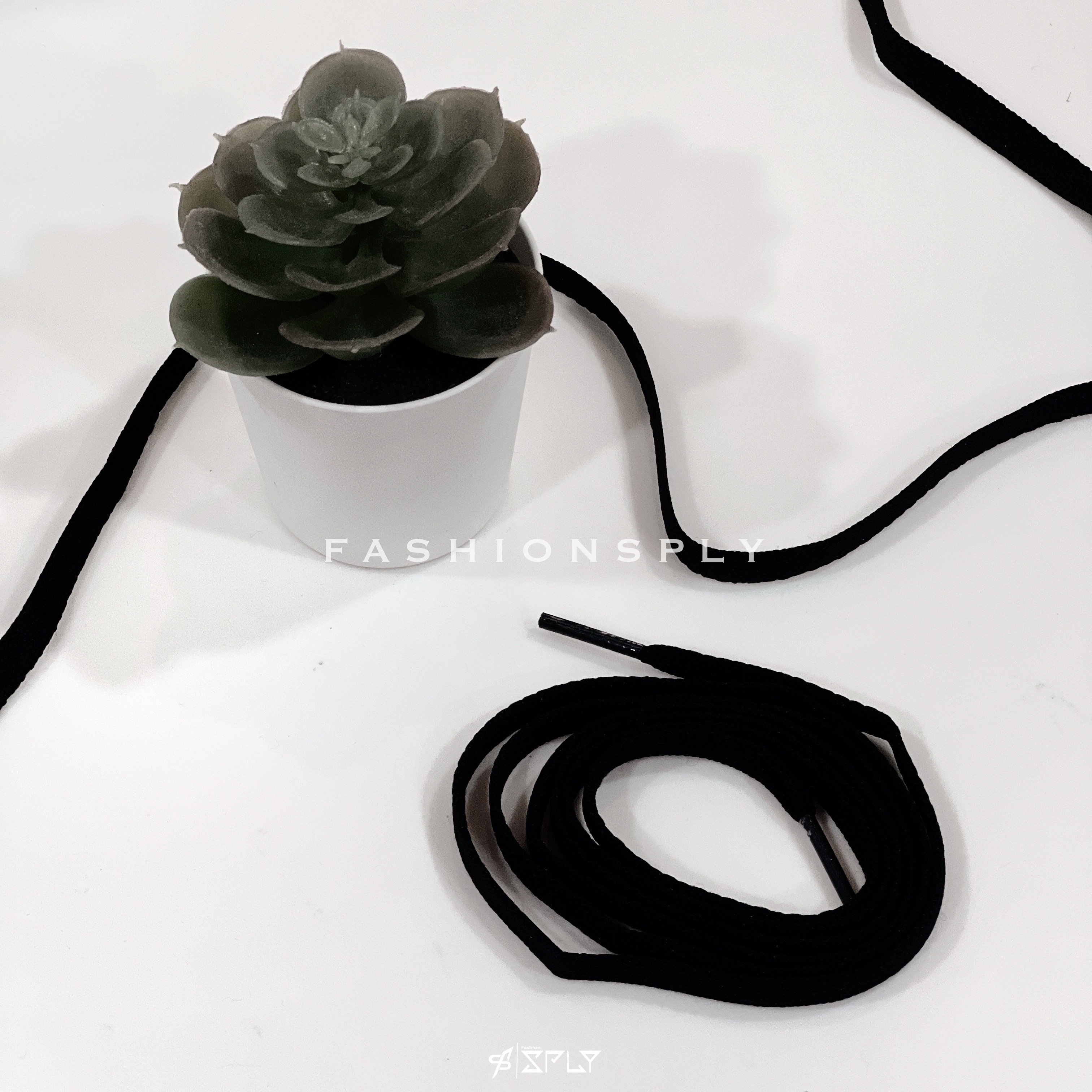 Shoselaces 鞋帶 黑色 124cm