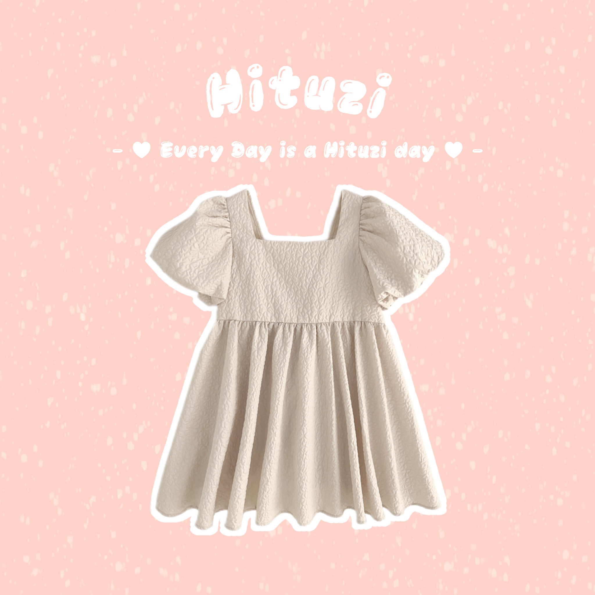 印花露背蝴蝶結洋裝