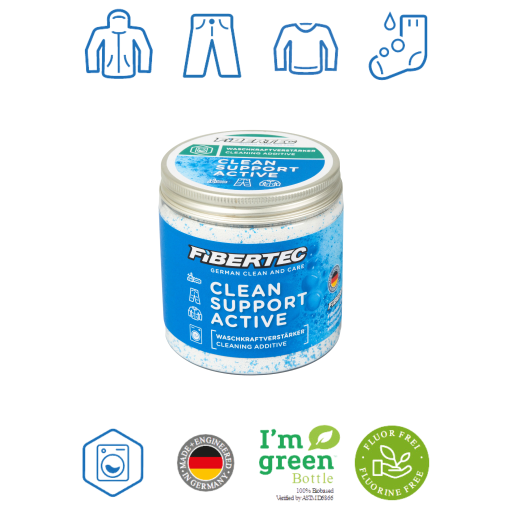 FIBERTEC / 洗滌組合 / 活氧衣物去漬潔白粉500g*2+機能性GORE-TEX ®服飾專用濃縮洗潔劑100ml*1