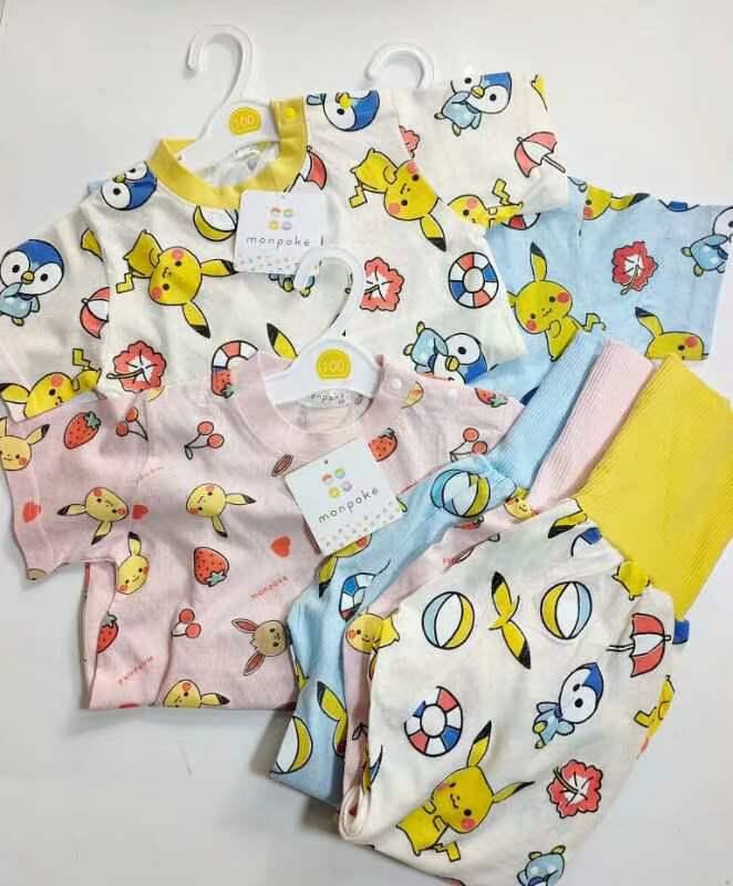 Monpoke 比卡超兒童包腹短袖家居服 100-140碼