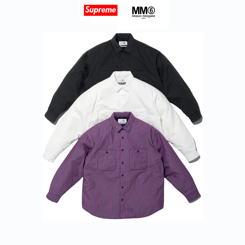 [快閃預購] Supreme x MM6 Maison Margiela SS24 PADDED SHIRT 襯衫外套