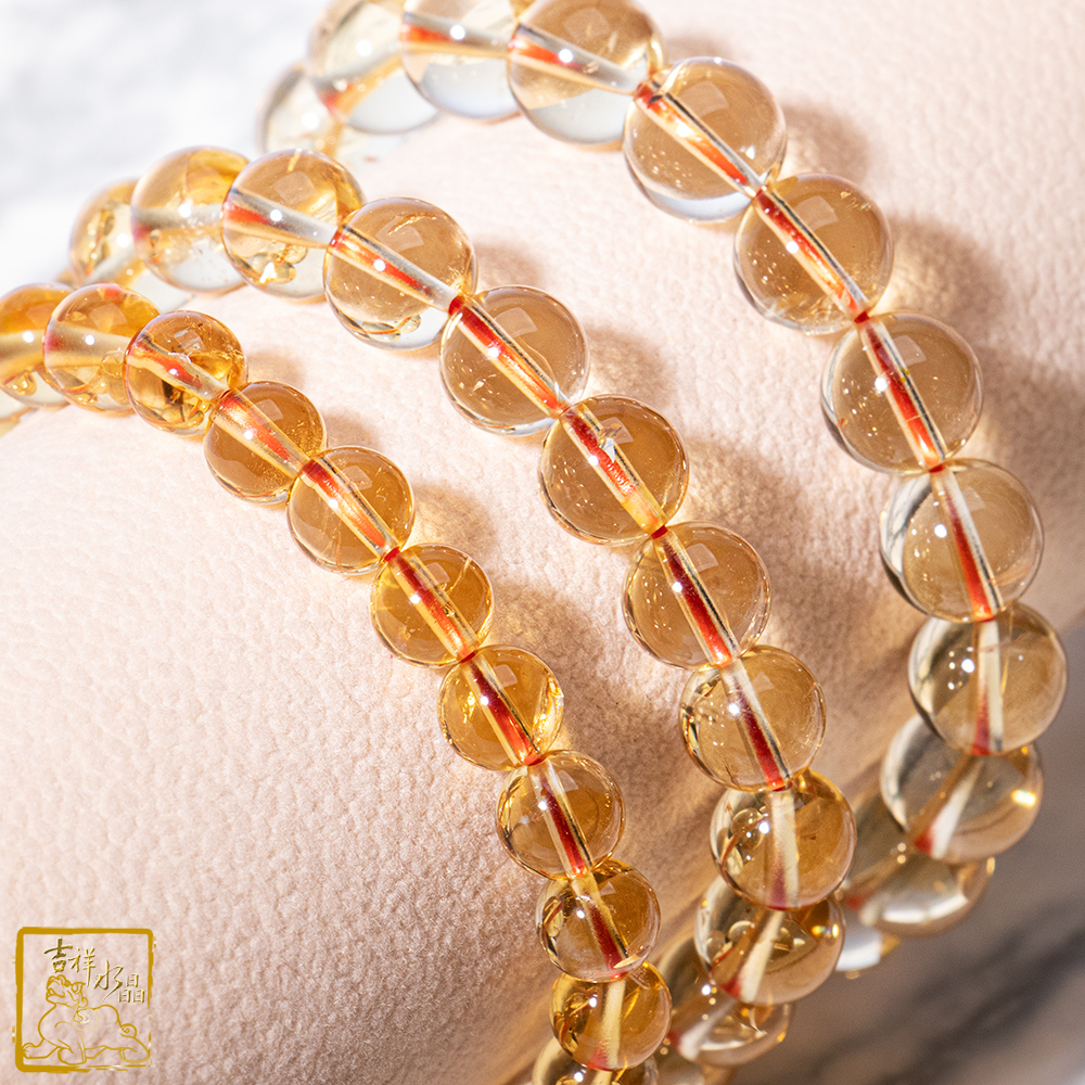 黃水晶手珠 催旺偏財 / 多尺寸可挑