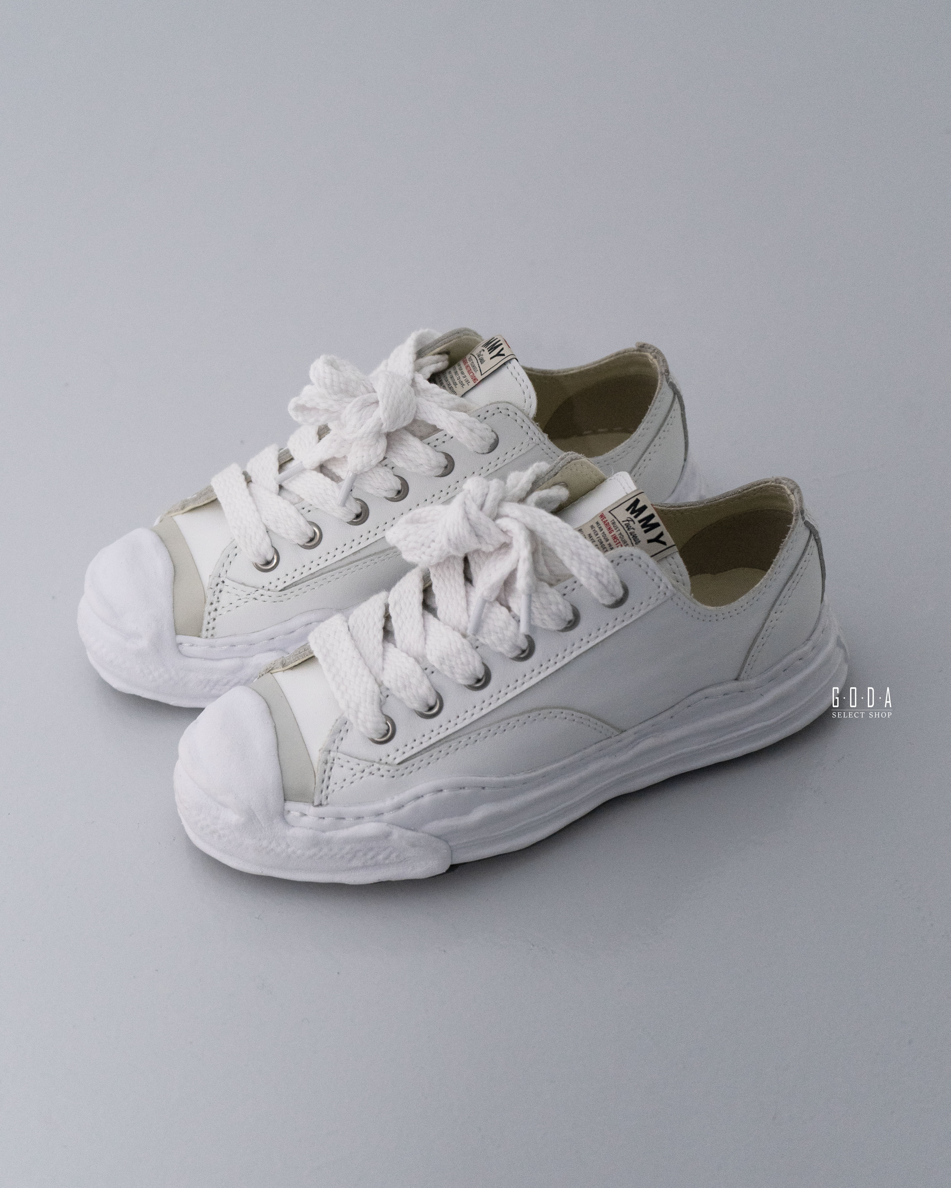 【LISA著用款】 MAISON MIHARA YASUHIRO ORIGINAL SOLE TOE CAP MMY 三原康裕 溶解鞋 全白