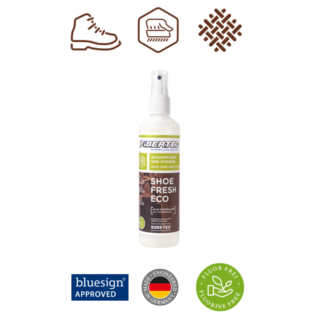 FIBERTEC / 防護組 / 天然清新鞋子除臭噴劑250ml*2+皮革抗水鞋蠟 100ml