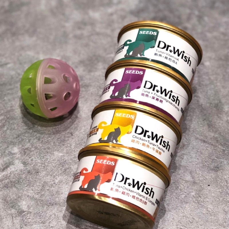 SEEDS 惜時｜Dr. wish愛貓調整配方營養食 85g