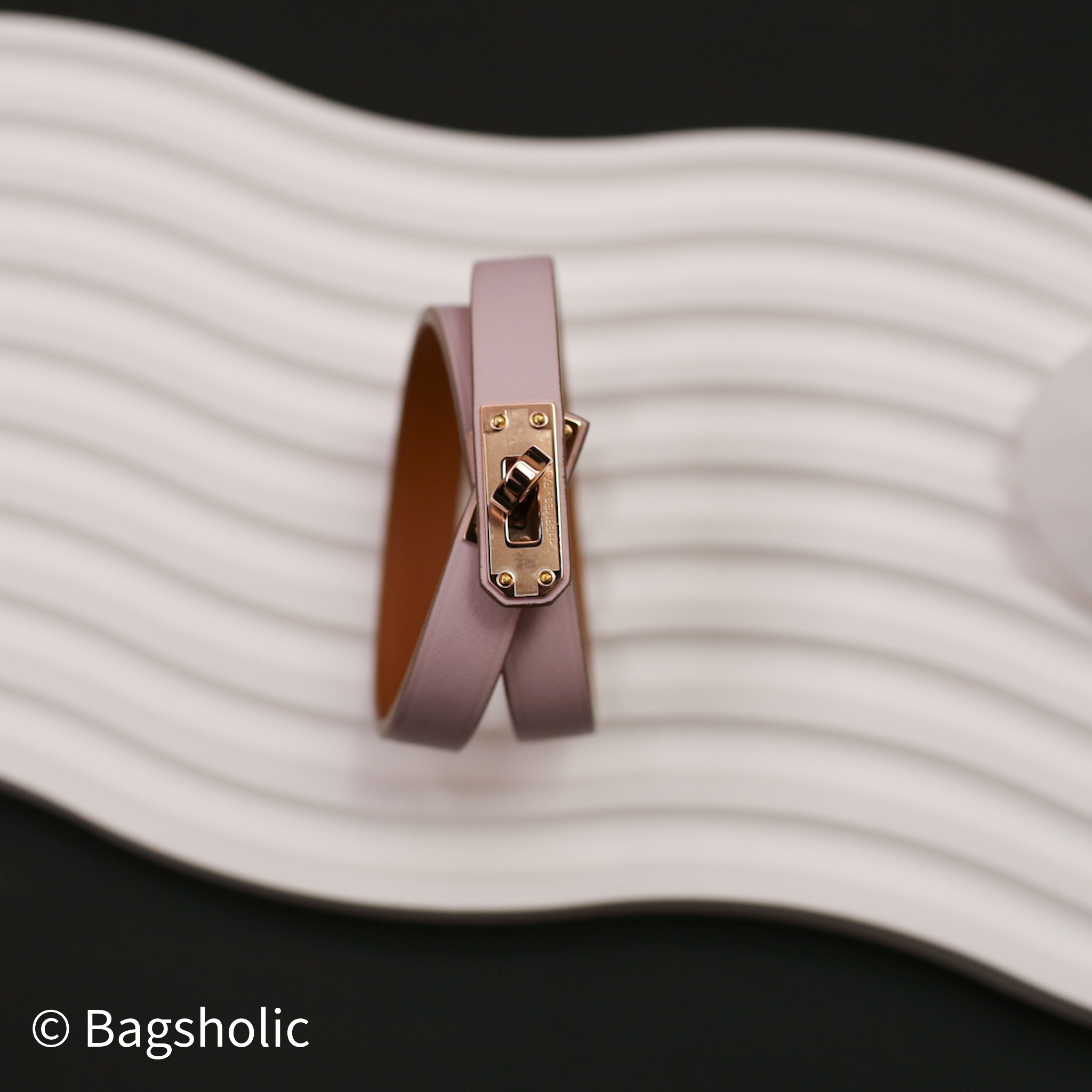 Hermès Mini Double Kelly bracelet