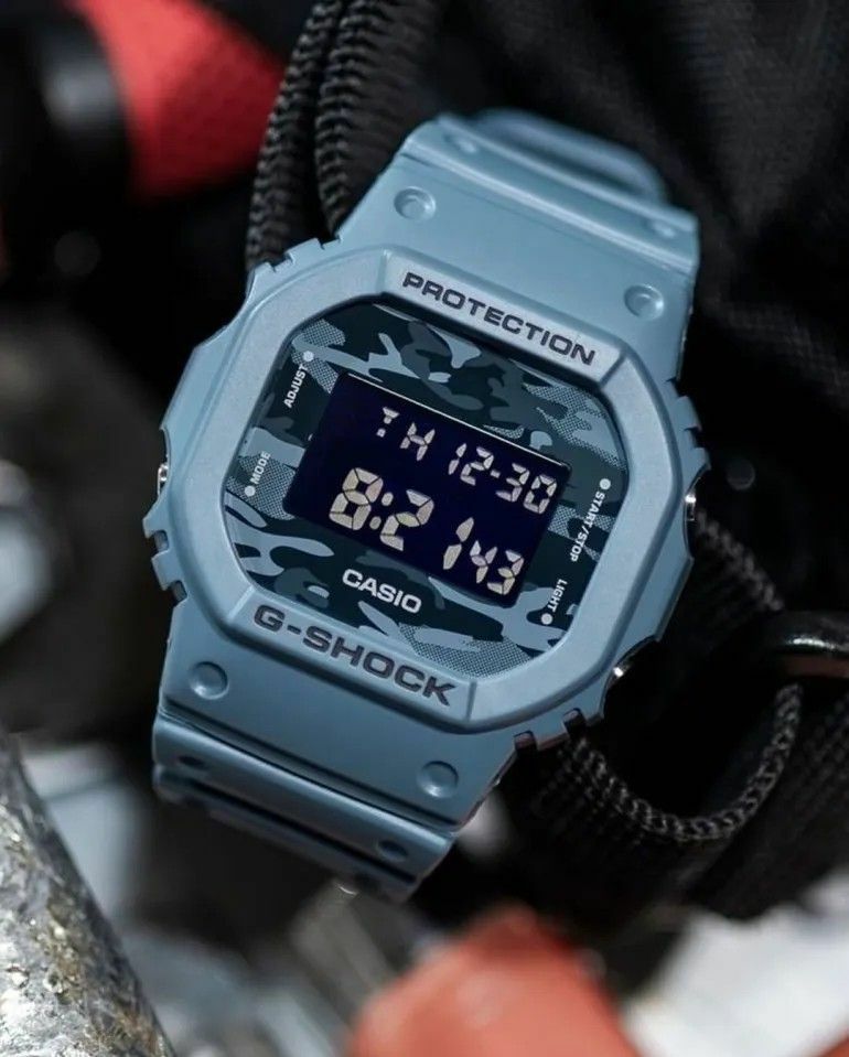 Casio G-Shock DW-5600CA-2 迷彩 手錶 (香港行貨)