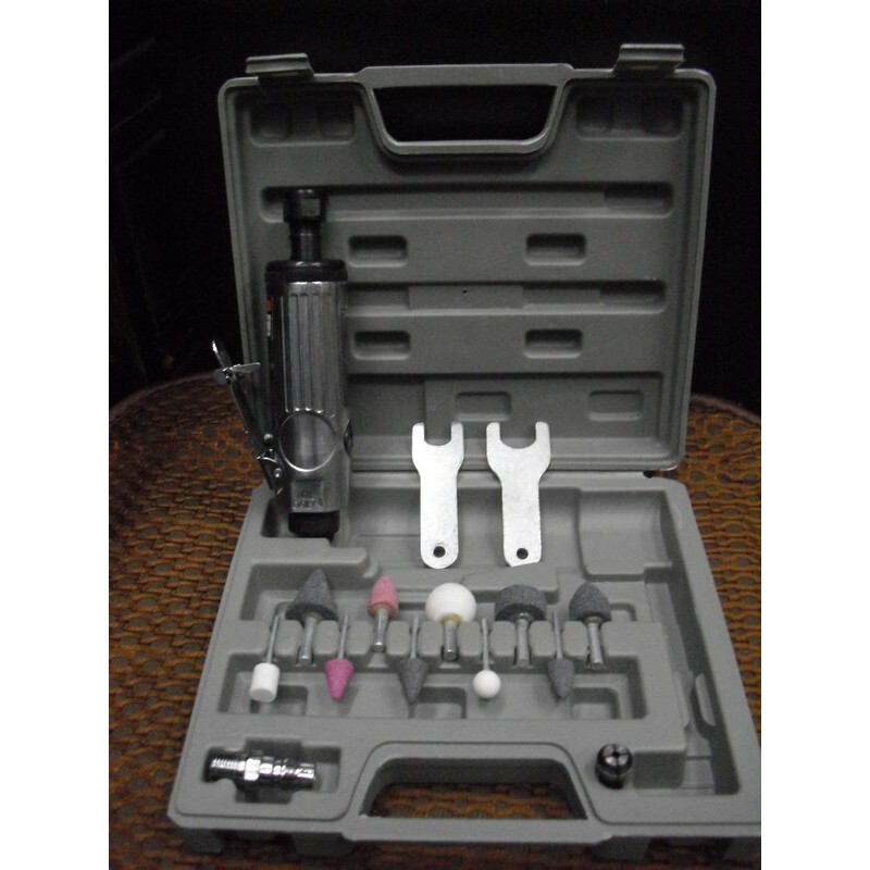 附發票｜FC512氣動刻磨機｜大全配 6mm 直型  雕刻機 刻磨機 氣動刻模機